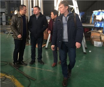 歡迎國外客戶到（dào）我廠參觀考察